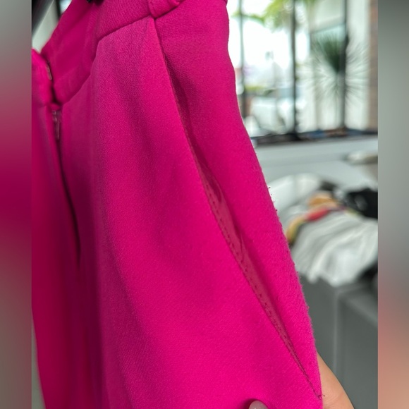 Oasis Fuchsia Blazer and Pants Set - Picture 11 of 13